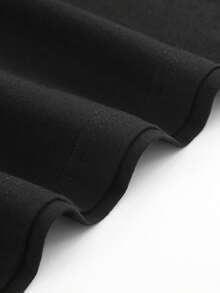 Camiseta Casual Diaria para Hombre, 100% Algodón Puro, Transpirable, 180G, con Estampado Divertido, Material Cómodo y Amigable con la Piel, Adecuada para Todas las Temporadas, Universal - Negro - Ver 5