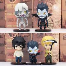 5件套动漫人物收藏雕像 - 表情生动，姿态动感 - 带展示架 - 动漫迷的完美礼物，家居/办公装饰 - 兼容展示架，做工精细，设计考究，非常适合圣诞节、感恩节、生日、新年等节日 - 彩色 - 查看 2