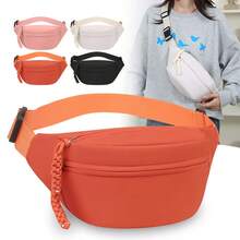 Belt Bag,Fanny Packs For Women,Sport Bag Waist Bag Fanny Pack For Mobile Phone For Running For Hiking For Cycling For Exercise Nylon Fashionable Casual Minimalist For Men For Women For Student - Màu Hồng Tươi - Xem 1