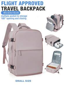 Unisex Laptop Backpack, Vacuum Compression Backpack, Multi-Functional Large Capacity Travel Backpack, Carry-On Backpack Compliant With Airline Standards, Wet And Dry Separation Independent Shoe Compartment Backpack, Travel Backpack For Kids And Adults - Multicolor - View 13
