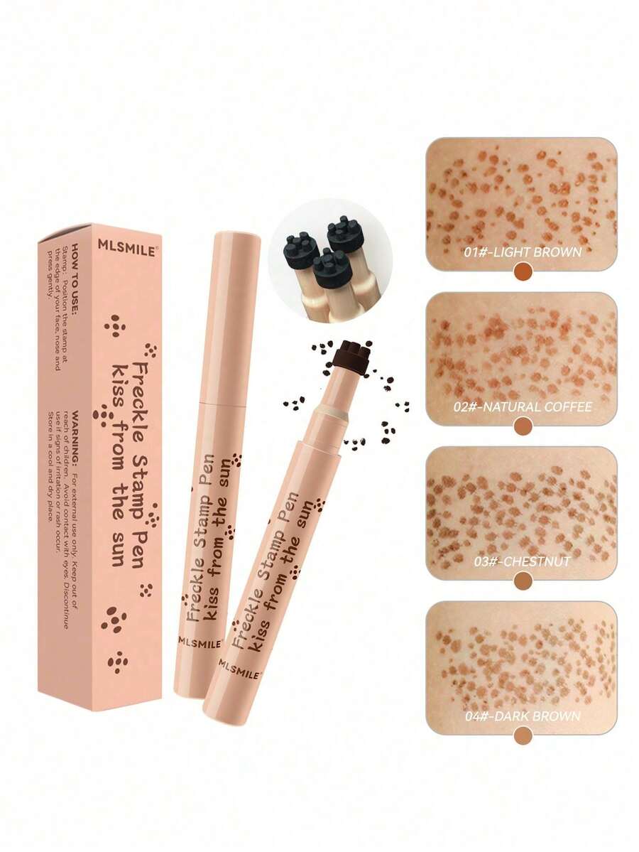 防水雀斑笔，妆效自然，持久不脱妆