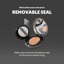 TIRTIR Mask Fit Aura Silver Cushion Foundation | Semi-Glow Finish, Natural Coverage, Moisturizing, Lightweight, Korean Cushion Foundation (#23N Sand, Full Size, 063 Fl Oz) - ColorG - 查看 6