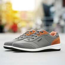 Zapatillas Ligeras para Hombre YRZL, Transpirables, Cómodas, Zapatillas de Correr para Hombre, Nuevas Antideslizantes, Duraderas, Suaves, Zapatos Deportivos Casuales para Exteriores - blanco gris - Ver 10