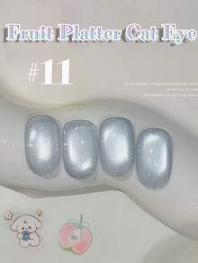 MIANEL 10毫升 冬季草莓美甲美白水果拼盘猫眼凝胶指甲油 2026 新款热销蓝紫绿玻璃珠指甲油 美甲沙龙专用 绿色指甲 蓝色指甲 白色指甲 DIY和美甲沙龙美甲用品 - 彩色 - 查看 19