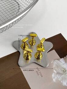 美甲装饰品，跨境热销圆形、方形、多边形金属磁性底座美甲展示架，指甲油架，韩式美甲用品，摄影道具，DIY配件