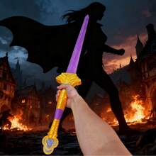 Anime Peripheral - Chinese Element Sword - Creative Toy Sword - Outdoor Juggling Toy - Costume Prop - Stage Prop - Cosplay Sword - Multicolor - View 7