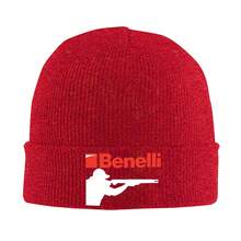 Benelli Logo & Firearm Design Knit Beanie Hat - Officially Licensed Gun Brand Emblem Winter For Men & Women, Warm Shooting Ccessories (Casual Hunting Pparel) - Benelli Pistol Logo Knit Skull, Mens Winter Hat, Beanie For Men Winter, Hats, Cool Beanies, Funny Sayings Beanies, Winter Hats For Men, Beanies For Men Stylish, Fathers Day Beanies, Beaines, Mens Beanie For Fishing, Mens Beanie Graphic, Cuffed Beanies, Christmas Peace, Funky Hats Mens For Winter, Beanie With Sides, - 紅色 - 查看 13