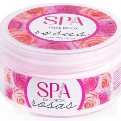 SALES PARA SPA WAPIZIMA AROMA ROSAS, SALES PARA SPA PIES Y MANOS