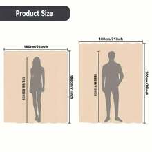 Foldable Shower Curtain, Grey Privacy Bathroom Divider, Includes High-Quality Heat-Resistant Folding Mat, Black Grommet Holes, Wavy Polyester Folding, Machine Washable All-Season, High-Quality Shower Curtain