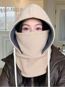 1顶秋冬保暖针织拉法帽，多种颜色可选，可水洗，面料柔软，复古波西米亚休闲街头优雅风格，可折叠设计方便收纳，适合日常通勤、户外活动和旅行，舒适厚实保暖，女士款 - MM1909 - 查看 2