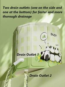 一体式免安装折叠浴缸 - 独立式设计，适用于淋浴房/家庭浴室，便携且节省空间。专为成人打造的SPA体验，满足热水浴和冰浴双重需求，放松身心，实用性强！两种尺寸可选，适合居家/酒店/商务旅行，轻松享受便捷的沐浴自由！ - 彩色 - 查看 6