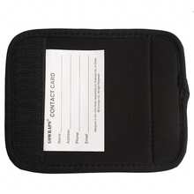 Paquete de 2 Asas de Equipaje en Neopreno Brillante de Color Agua - Accesorios de Viaje para Adultos Unisex - Aqua-2 Pack - Ver 5