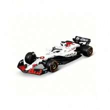 Bburago 1:43 Red Bull RB21 Formula 1 Diecast Model Car - Max Verstappen And Yuki Tsunoda Driver Versions - C - View 5