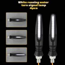 4PCS Motorcycle Indicators Flowing Turn Signal Lights Motorbike Turning Indicators Daytime Running Lights Brake Lights 12V For Motorcycle Motorbike Scooter Quad Cruiser Off Road - Multicolor - View 14