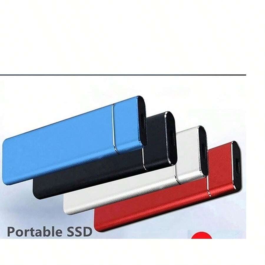 External 30TB Hard Drives Mobile Solid State Drive USB 3.1 Data Storage Portable Hard Disk - Multicolor - View 1