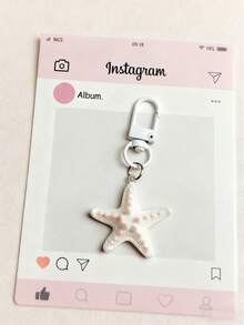3件套可爱3D海星钥匙扣，多功能包包装饰配件，超级可爱的女孩钥匙扣，小巧精致，可作为礼物，搭配小包包更显可爱 - 彩色 - 查看 6