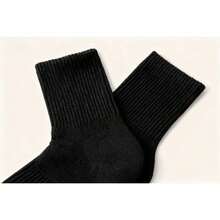1 Pair High Quality Merino Wool Warm Socks, Suitable For Men And Women, Thick Warm Ankle Socks For Outdoor Walking, Work, Hiking, Running, Skiing And Other Activities, Comfortable Socks - Multicolor - View 8