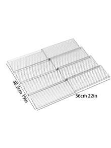 4pcs/8pcs Kitchen Spice Drawer Organizer, Categorize And Neatly Store Various Seasonings (Such As Salt, Sugar, Spices, Etc.), Transparent Compartment Design For Easy Access, Suitable For Home Kitchen, Small Catering Kitchens, Solves The Problem Of Messy Seasonings And Inconvenient Retrieval, Improves Cooking Efficiency. - Transparent - View 3