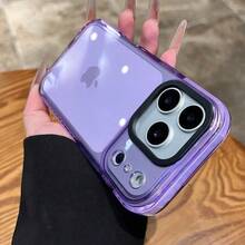 Classic Fashion Dual-Color TPU Soft Phone Case, Multiple Colors Available, Compatible With  17 Pro Max/ 17 Pro/ 17 Air/ 17 16 15 14 13 12 11 Pro Max, Perfect Christmas Gift For Women. - màu xanh lá - Xem 5