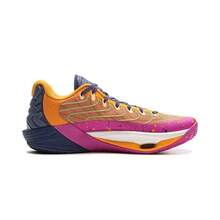 Giày bóng rổ nam cổ thấp LI-NING POWER XII Jungle POP - Giày thể thao chính hãng, nhẹ, độ đàn hồi cao và bền bỉ ABAV067 - Hoa cúc vàng - Xem 2
