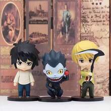 5件套动漫人物收藏雕像 - 表情生动，姿态动感 - 带展示架 - 动漫迷的完美礼物，家居/办公装饰 - 兼容展示架，做工精细，设计考究，非常适合圣诞节、感恩节、生日、新年等节日 - 彩色 - 查看 3