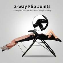 Abdominal Exerciser Chair For Home Gym, Ab Fitness Equipment With Full Body Building And Workout, For Sit Up, Inversion Training, Muscle Strengthening And Back Relief - 1 - View 6