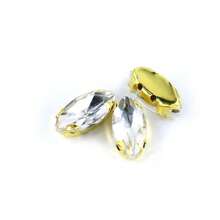 20pcs Marquise Type Gold Bottom D-Claw Glass Rhinestones 7*15mm Coat And Hats Shoes DIY Multifunctional Shiny Decorations Artwork Holiday Party Gift Giving Decorative Trimming Fashion Accessories - Multicolor - View 24