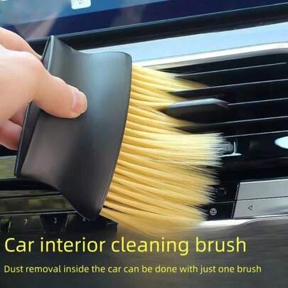 Car Interior Cleaning Brush Set - Soft Bristle Brush, Car Vent Cleaner Tool And Crevice Duster, Car Vent Crevice Seat Cleaning Kit, Lint-Free Non-Scratch Auto Detailing Brush, Reusable And Washable, Suitable For Sedan, SUV, Truck, Ideal Gift For Women, Moms, Friends, Coworkers For Birthday, Christmas, Valentine's Day, Mother's Day, Graduation, Thanksgiving, Halloween And More