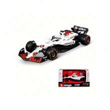 Bburago 1:43 Red Bull RB21 Formula 1 Diecast Model Car - Max Verstappen And Yuki Tsunoda Driver Versions - C - View 2
