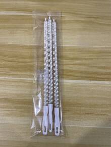 4 件套排水管清洁工具套装（带储物钩），包括灵活的排水管疏通器和刷子，用于水槽、淋浴和浴缸的毛发堵塞疏通器，有效捕捉毛发并清洁厨房和浴室管道，家居浴室装饰秋季装饰返校 - 白色 - 查看 10