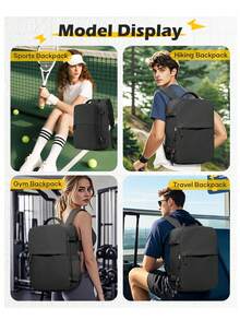 Unisex Laptop Backpack, Vacuum Compression Backpack, Multi-Functional Large Capacity Travel Backpack, Carry-On Backpack Compliant With Airline Standards, Wet And Dry Separation Independent Shoe Compartment Backpack, Travel Backpack For Kids And Adults - Multicolor - View 10