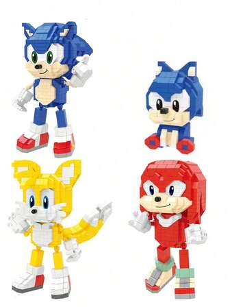 Game Anime Figure Image Building Blocks Toys Dolls Puzzle Assembly Toy Bricks Birthday Desktop Decoration Ornament Festival Gifts