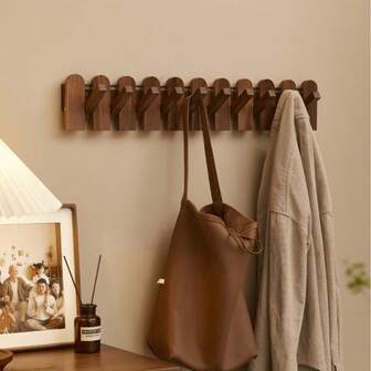 Vintage Piano Key Shaped Coat Rack, Wall-Mounted Design, Creative Entryway Hooks, Combines High-End Decorative Function And Practical Hanging Function, Bathroom Accessory Set Suction Cup Towel Rack - Single Bar And Double Bar Toilet Hanging Rack, Bathroom Shelf, Drill-Free Wall-Mounted Bathroom Towel Rack.