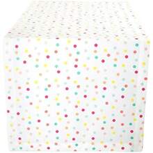 DII Mantel para Cena de Fiesta, Multi Polka Dots, 14x108, 1, 1(14x108") - Multicolor - Ver 1