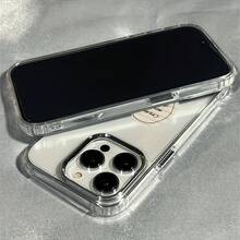 Funda de Teléfono Premium a Prueba de Golpes y Resistente a Caídas Una Funda de Teléfono Estilosa Compatible con los Modelos de  17, 13, 12, 11, 16 Pro Max, 15 Pro y 14 Plus, con Propiedades de Absorción de Impactos y Antideslizante Esta funda ligera presenta un diseño moderno y protección de TPU de alta calidad, lo que la convierte en un regalo ideal para las fiestas, fundas para teléfonos, cubierta práctica, funda para teléfono, funda para  Pro, funda para  Pro Max, funda para chica, funda estética, funda para teléfono, funda linda para teléfono, funda móvil. ¿Quién podría resistirse a una funda para teléfono tan resistente y elegante? - 1 pieza - Ver 4