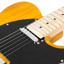 GTL Maple Fingerboard 39" Electric Guitar Gigbag Right Handed Yellow - Default - View 6