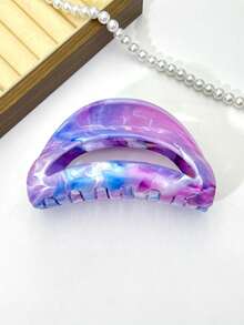 2026新款半圆形沙滩、旅行、派对、度假、返校甜美爪夹发饰 - 彩色 - 查看 14