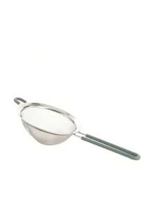 Kitchen Stainless Steel Fine Mesh Oil Filter, Drain Strainer, Multi-Functional Fried Food Draining Tool, Food Washing And Draining Rack, Rust-Proof, High-Temperature Resistant, Hanging Kitchen Utensil, Cooking Aid, Suitable For Both Home And Commercial Use. - Multicolor - View 4