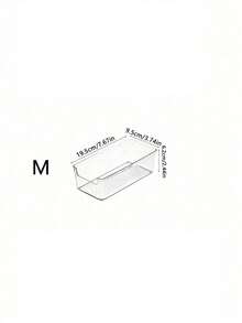 1pc/2pcs Transparent Stackable Storage Box, Large Capacity Desktop Organizer Box, Multi-Functional Storage Box For Storing Cosmetics, Stationery, Notes, Documents And Other Miscellaneous Items, Suitable For Home, School, Office, Back To School Season - Clear - View 13