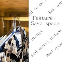 HAWT20Pcs Silver Wire Hangers For Clothes Shirt Wire Coat - Silver - View 3