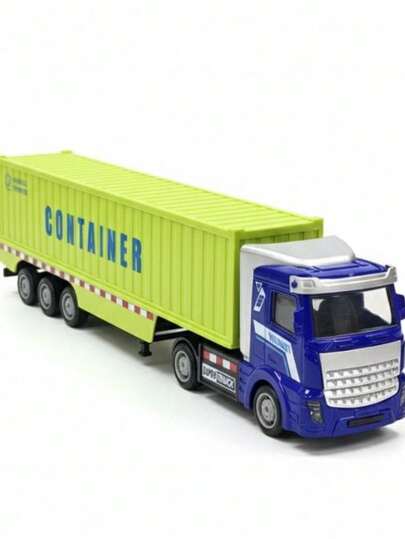 Brinquedo Infantil Caminhão Container Carreta Baú Super Truck