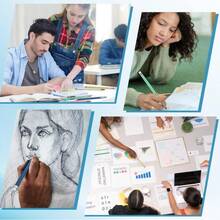 10支装无限铅笔，无需削尖，永不干涸，可爱无限笔，美术用品，学校文具，铅笔，文具，自动铅笔，铅笔，铅笔盒，自动铅笔，无限铅笔，文具，大学必备，铅笔，父亲节礼物，母亲节礼物，送给朋友的礼物 - 彩色 - 查看 8