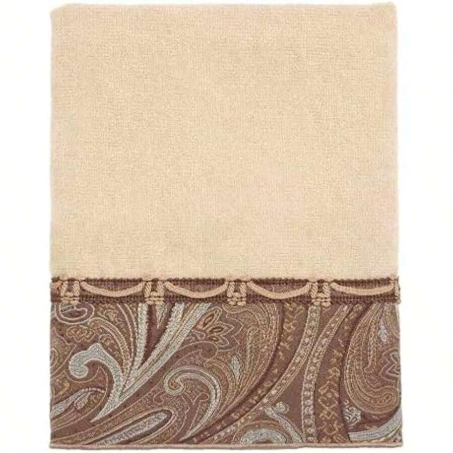 Avanti Linens Bradford Toalla de Dedos, Mineral., , Toalla de Mano, 1(lino Toalla de mano) - Multicolor - Ver 1