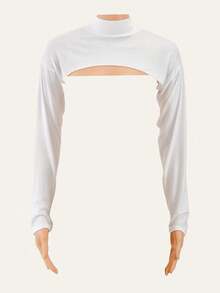 1件可拆卸领子，男女通用商务休闲百搭无袖假领 - 彩色 - 查看 8