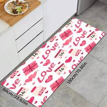 1件心形沥水垫，吸水性强，可作情人节礼物、厨房装饰、咖啡机垫、手工咖啡壶沥水垫、厨房地垫、餐桌垫、厨房台面沥水垫、早餐垫、耐热防滑沥水垫、硅藻土沥水垫，可遮盖污渍，超强吸水，易于清洁的碗碟架垫，适用于厨房、餐桌、咖啡馆、酒吧、节日、派对、家居装饰、节日礼物 - 彩色 - 查看 17