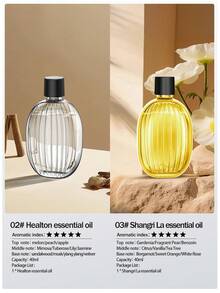 Smart Essential Oil Diffuser, 5 Adjustable Mist Modes With Digital Display, Wall/Desk Mount, Includes 5x40ml Large Refill Oils (Christmas Gift, Home Fragrance) - 白色 - 查看 26