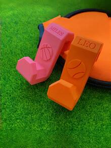 1Pc Custom Name Bag Hook – Personalize With Your Name, Heavy-Duty Sports Hook For Chain-Link Fence, Outdoor Team Holder, Unique Gift For Players & Coaches - متعدد الألوان - مشاهدة 5