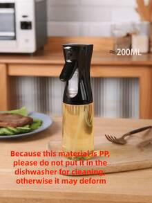1/4pcs Plastic Oil Sprayer Bottle, Refillable & Reusable Mist Sprayer For Cooking, Salad, Gardening, Outdoor BBQ, Strong Spray Force, Kitchen Gadgets Accessories, Christmas Gift (Random Color And Style) - 彩色 - 查看 14