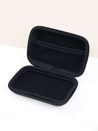 1个多功能数据线保护套，创意3C数码配件包（带拉链EVA收纳袋），蓝牙耳机收纳盒，方形CCD相机包