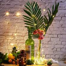 Guirnalda de luces de hadas de alambre verde, 200M, 2000LED, resistente al agua, para Navidad, exterior, boda, jardín, Patio, decoración de habitación - 50 metros 0 500 LED - Ver 6